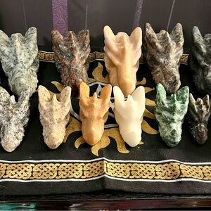 Crystal Dragon Heads- you choose